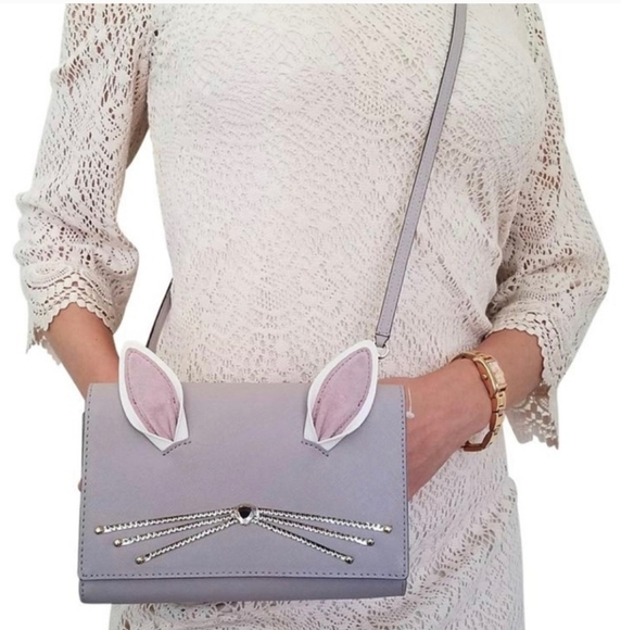 Kate Spade "Hop To It Rabbit Winnie Crossbody Purse. - Picture 1 of 9